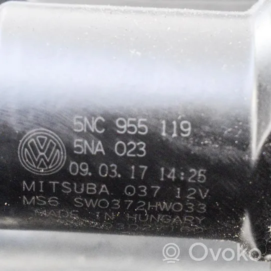 Volkswagen Tiguan Etupyyhkimen vivusto ja moottori 5NC9550235NC955119