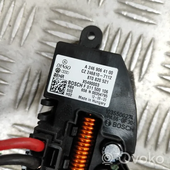 Audi Q5 SQ5 Ventola riscaldamento/ventilatore abitacolo 8T0820521