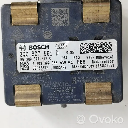 Skoda Superb B8 (3V) Sensore radar Distronic 3Q0907561D