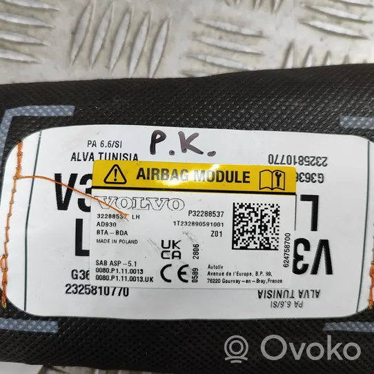 Volvo XC40 Poduszka powietrzna Airbag fotela 32288537