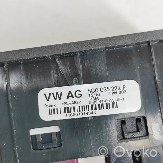 Volkswagen Golf VII Câble adaptateur AUX 5Q0035724