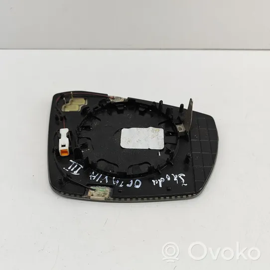 Skoda Octavia Mk3 (5E) Wkład lusterka drzwi 5E0857521C