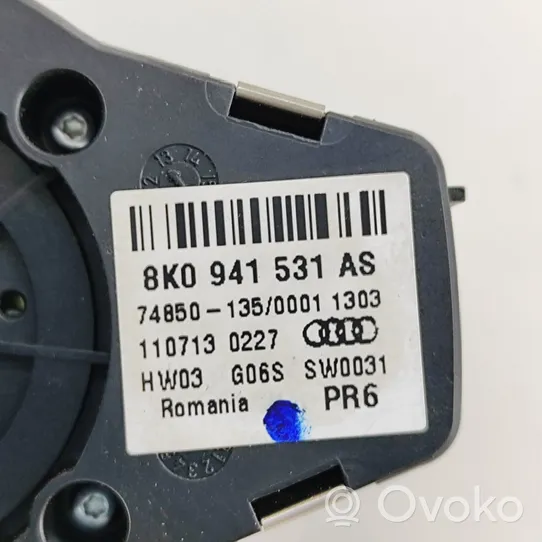 Audi A5 8T 8F Interrupteur d’éclairage 8K0941531AS