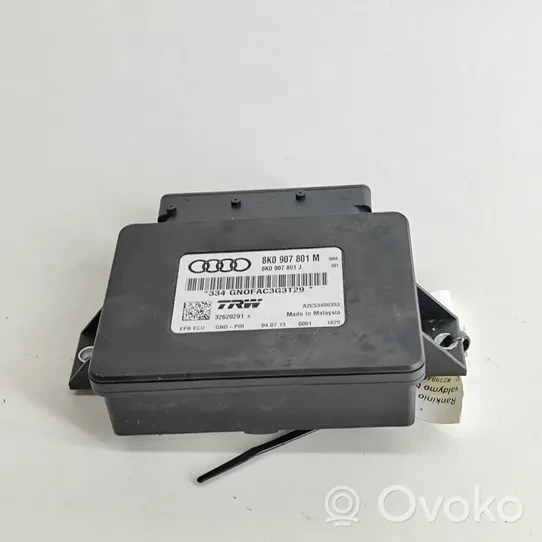 Audi A5 8T 8F Takajarrun EMF-ohjainlaite/moduuli 8K0907801M