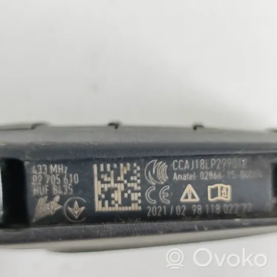 Opel Corsa F Clé / carte de démarrage 9811802277