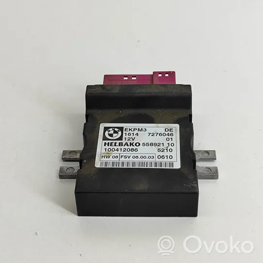 BMW X5 E70 Degvielas sūkņa vadības bloks 7276046