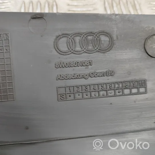 Audi A4 S4 B9 Garniture de radiateur 8W0807081