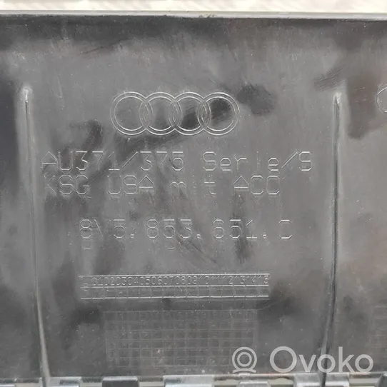 Audi A3 S3 8V Передняя решётка 8V5853651C