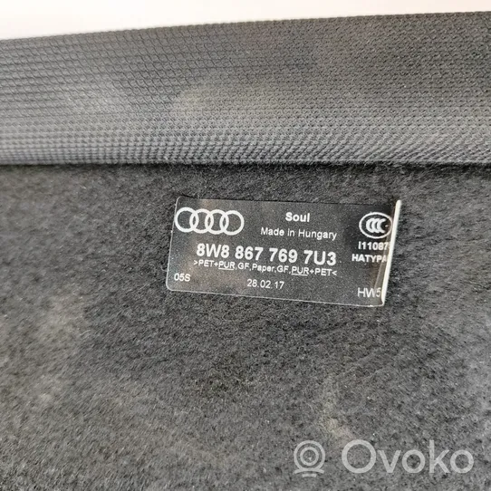 Audi A5 Grilles/couvercle de haut-parleur arrière 8W8867769