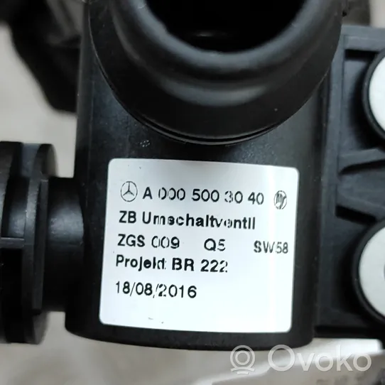 Mercedes-Benz C W205 Podgrzewacz płynu chłodzącego A0005003040