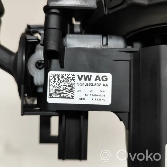 Volkswagen Tiguan Wiper turn signal indicator stalk/switch 5Q1953502AA