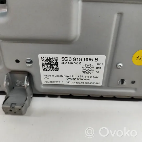 Volkswagen Tiguan Monitori/näyttö/pieni näyttö 5G6919605B