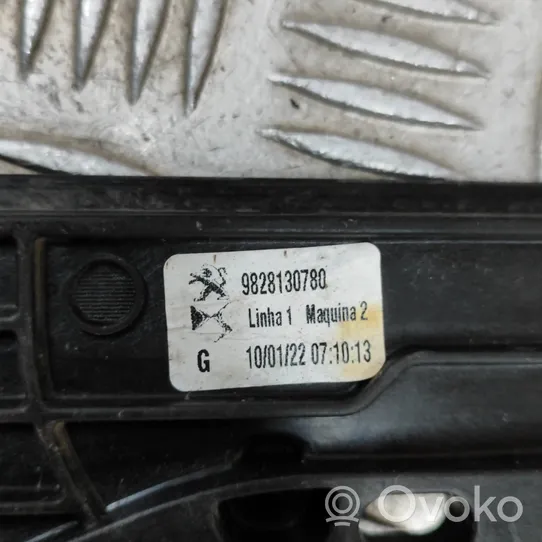 Opel Mokka X Mécanisme de lève-vitre avec moteur 9828130780