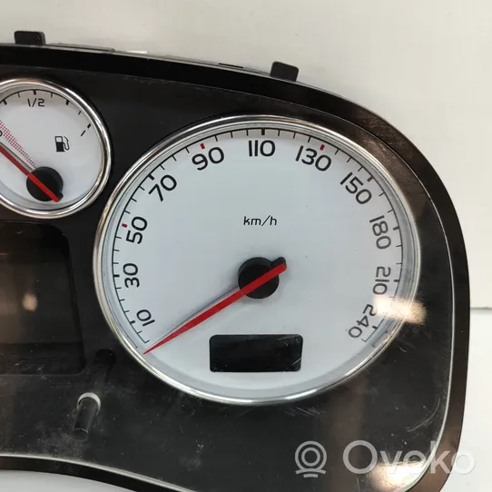 Peugeot 307 CC Speedometer (instrument cluster) 9651299780