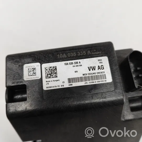 Volkswagen ID.3 Muut ohjainlaitteet/moduulit 10A035335A