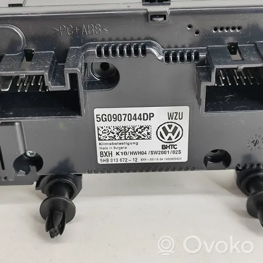 Volkswagen PASSAT B8 Interior fan control switch 5G0907044DP