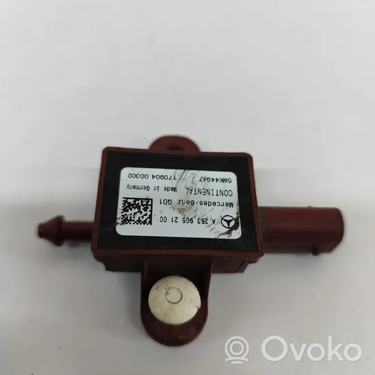 Mercedes-Benz GLC X253 C253 Sensor impacto/accidente para activar Airbag A2539052100