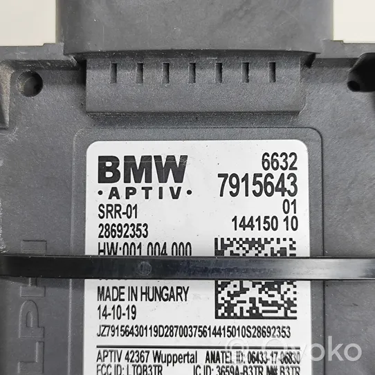 BMW X3 G01 Distronic-anturi, tutka 7915643