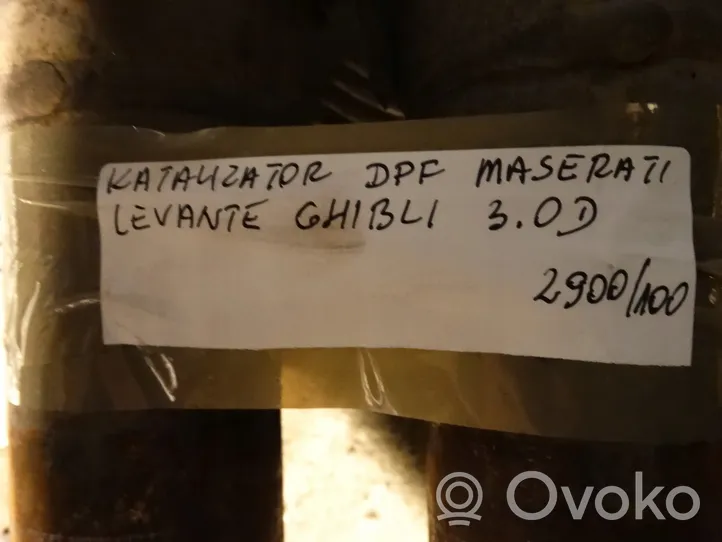 Maserati Levante Katalysaattori/FAP/DPF-hiukkassuodatin 