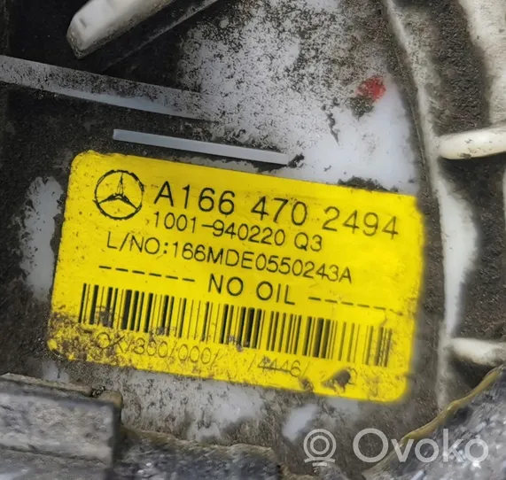 Mercedes-Benz ML W164 Réservoir de carburant 