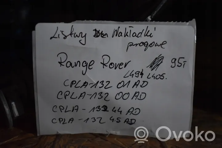 Land Rover Range Rover L405 Estribo para vehículo todo terreno 