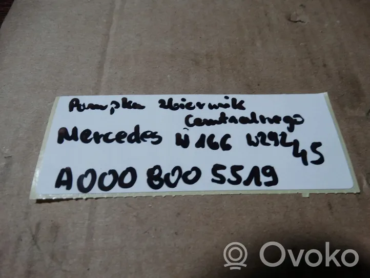 Mercedes-Benz GLE (W166 - C292) Serbatoio per sospensioni pneumatiche 