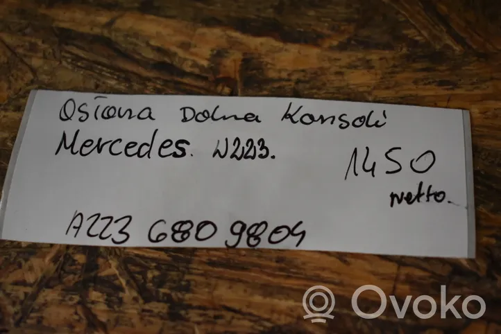 Mercedes-Benz S W223 Inne części wnętrza samochodu 