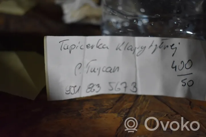 Porsche Taycan 9J1 Tylna klapa bagażnika 