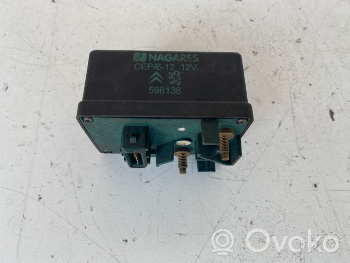 Peugeot 806 Przekaźnik / Modul układu ogrzewania wstępnego 598138