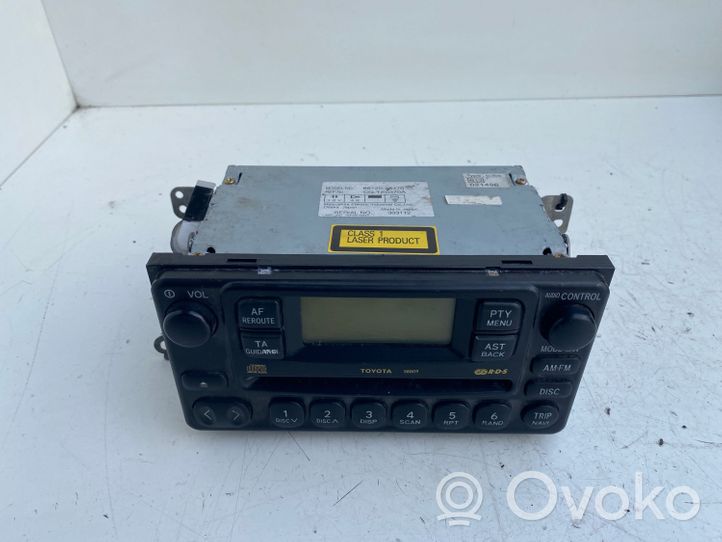 Toyota Previa (XR30, XR40) II Panel / Radioodtwarzacz CD/DVD/GPS 8612028470