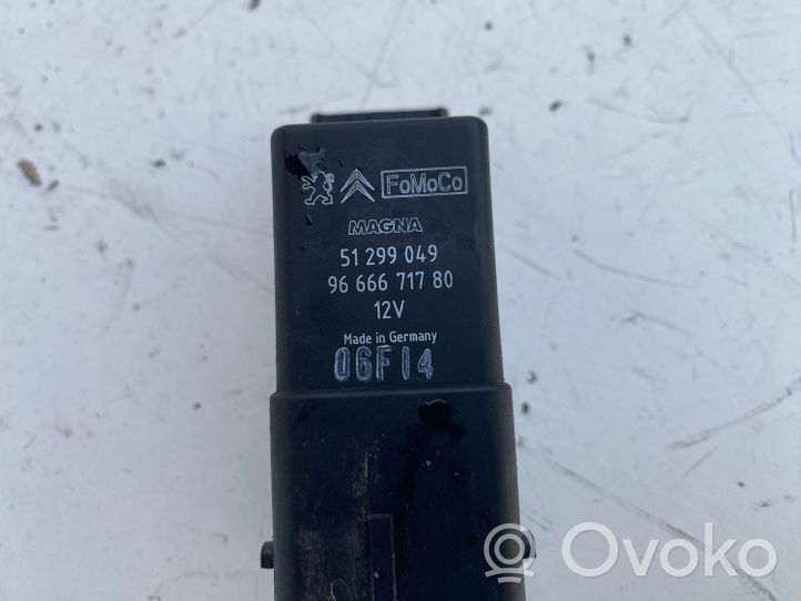 Volvo V40 Przekaźnik / Modul układu ogrzewania wstępnego 9666671780