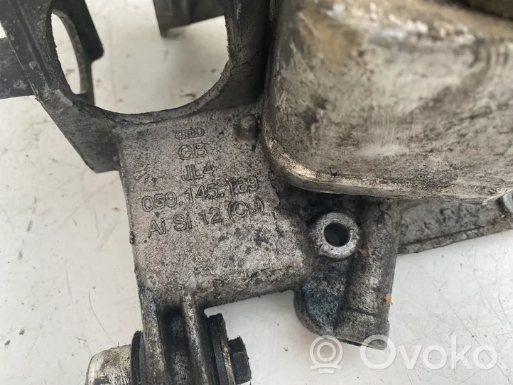 Audi A6 Allroad C5 Power steering pump mounting bracket 059145169