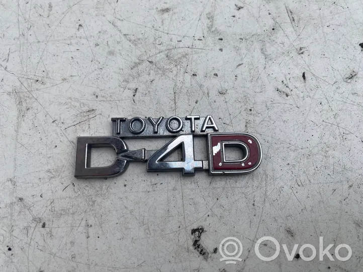 Toyota Avensis T250 Muut logot/merkinnät 