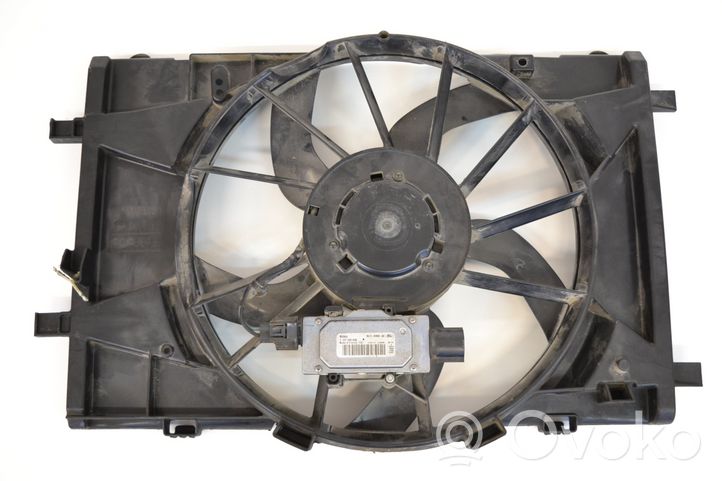 Ford Fusion Radiator cooling fan shroud BE538C607AA