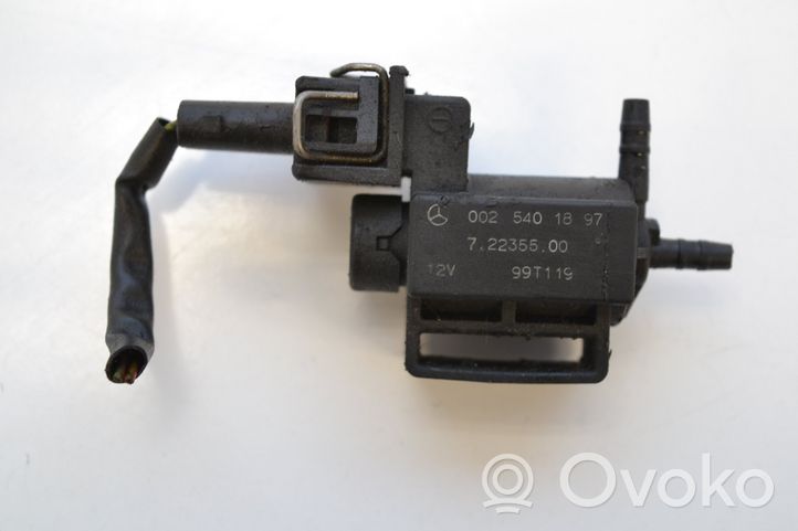 Mercedes-Benz ML W163 Valvola centrale del freno 0025401897