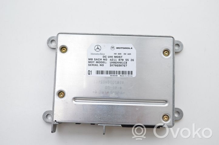 Mercedes-Benz CLC CL203 Bluetoothin ohjainlaite/moduuli A2118705526