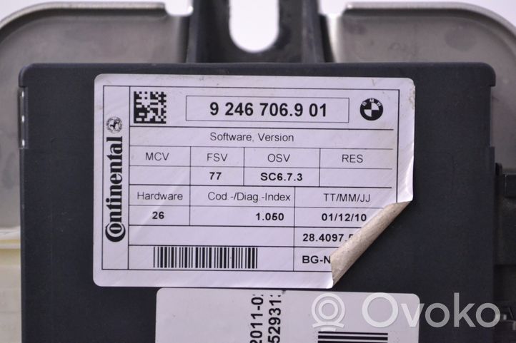 BMW 6 F12 F13 Modulo di controllo del corpo centrale 9251976
