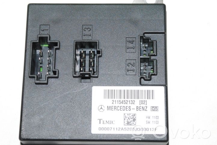 Mercedes-Benz CLS C219 Autres dispositifs 2115452132