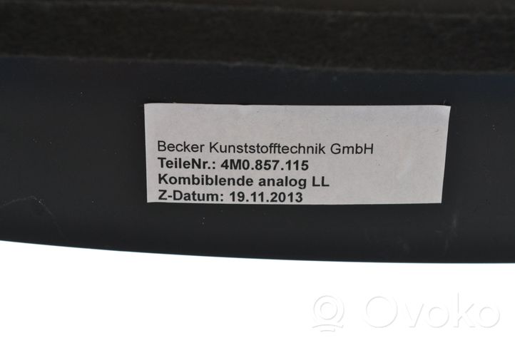 Audi Q7 4M Cornice cruscotto 4M0857115