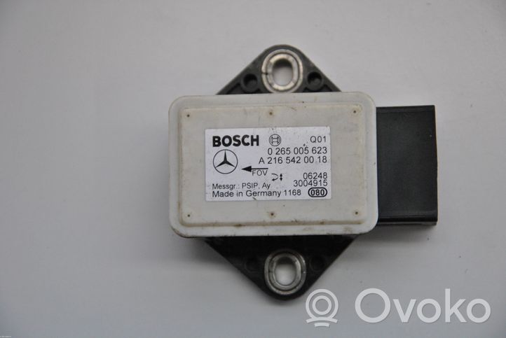 Mercedes-Benz A W169 Sensore di accelerazione A2165420018