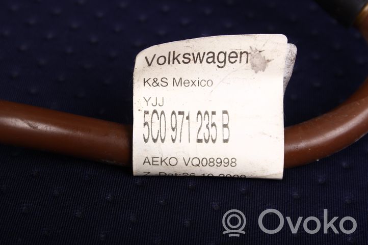 Volkswagen Beetle A5 Negative earth cable (battery) 5C0971235B