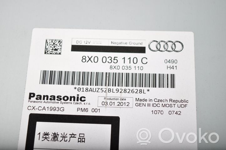 Audi A5 8T 8F Changeur CD / DVD 8X0035110C