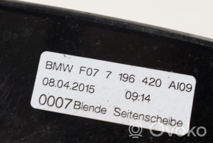 BMW 5 GT F07 Inna część podwozia 7196420