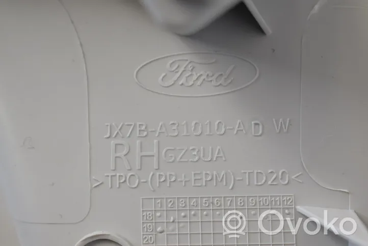 Ford Focus B-pilarin verhoilu (yläosa) JX7BA31010ADW