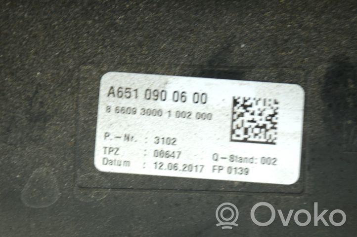 Mercedes-Benz C W205 Osłona / Obudowa filtra powietrza A6510900600