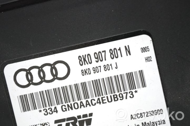Audi A4 S4 B8 8K Takajarrun EMF-ohjainlaite/moduuli 8K0907801N