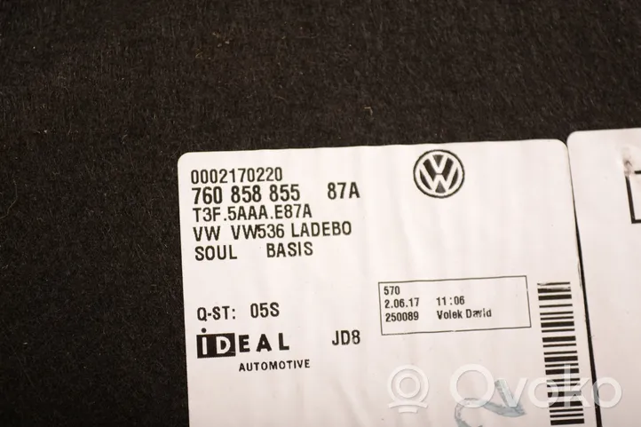 Volkswagen Touareg III Wykładzina bagażnika 760858855