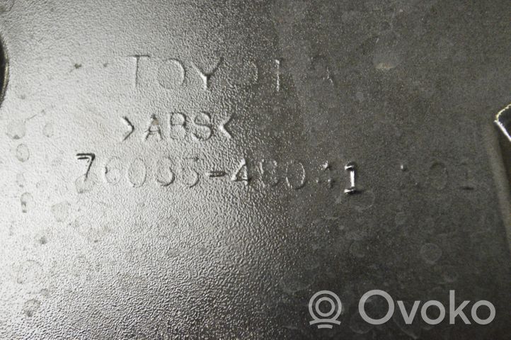 Lexus RX 330 - 350 - 400H Spojler klapy tylnej / bagażnika 7608546041