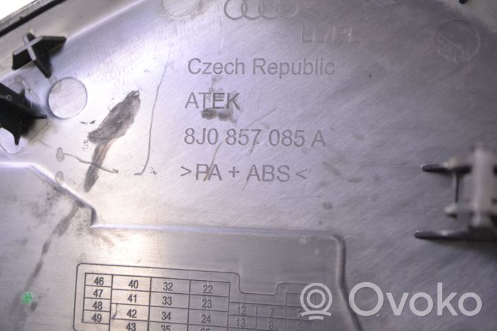 Audi TT TTS Mk2 Paneļa dekoratīvās apdares vairogs (sānu) 8J0857085A