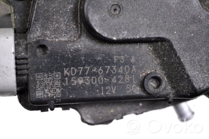 Mazda CX-5 Tringlerie et moteur d'essuie-glace avant KD7767340A